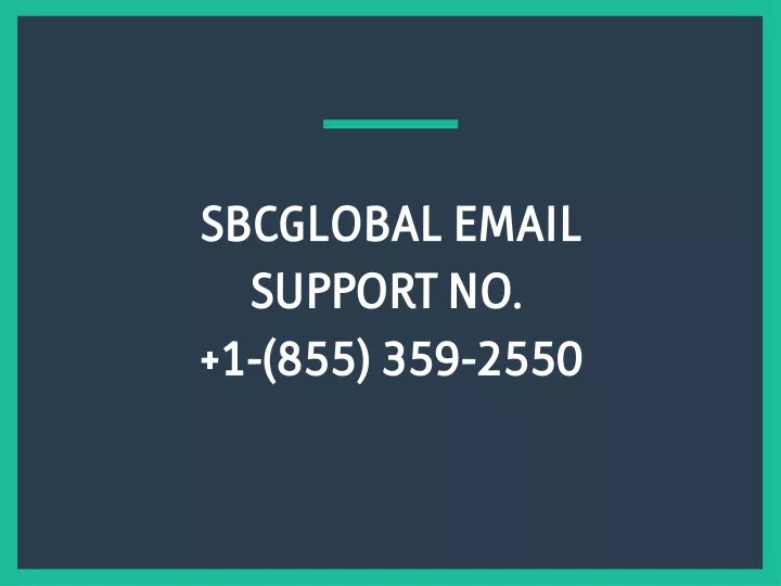 sbcglobal email support no 1 855 359 2550