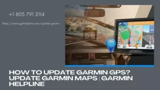 Update Garmin GPS -Quick Tips 1-8057912114 Garmin App Helpline