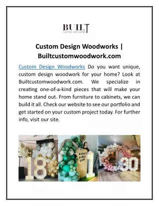 custom design woodworks builtcustomwoodwork com