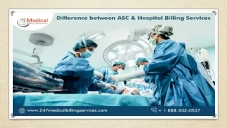 Difference Between ASC & Hospital Billing Services