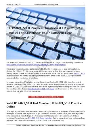 huawei h12 821 v1 0