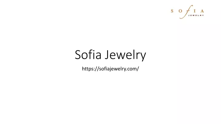 sofia jewelry