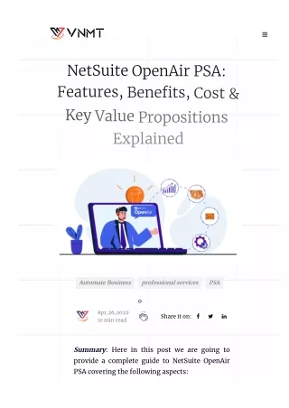 NetSuite OpenAir PSA Features, Benefits, Cost & Key Value Propositions Explained