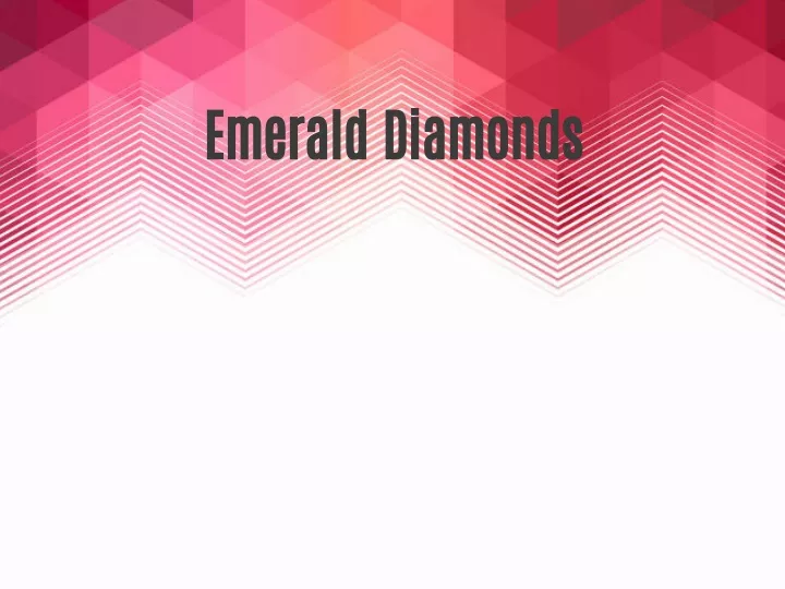 emerald diamonds