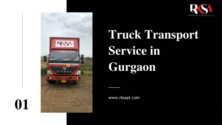 truck transport service in gurgaon