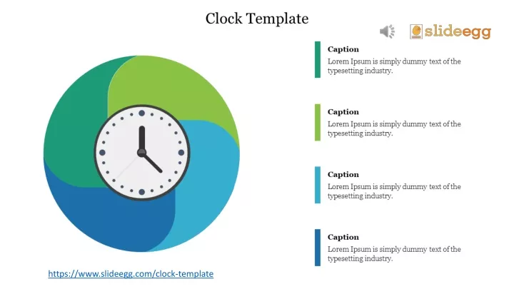 https www slideegg com clock template