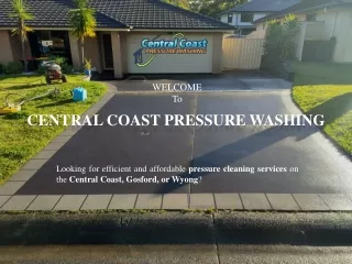 House washing Central Coast