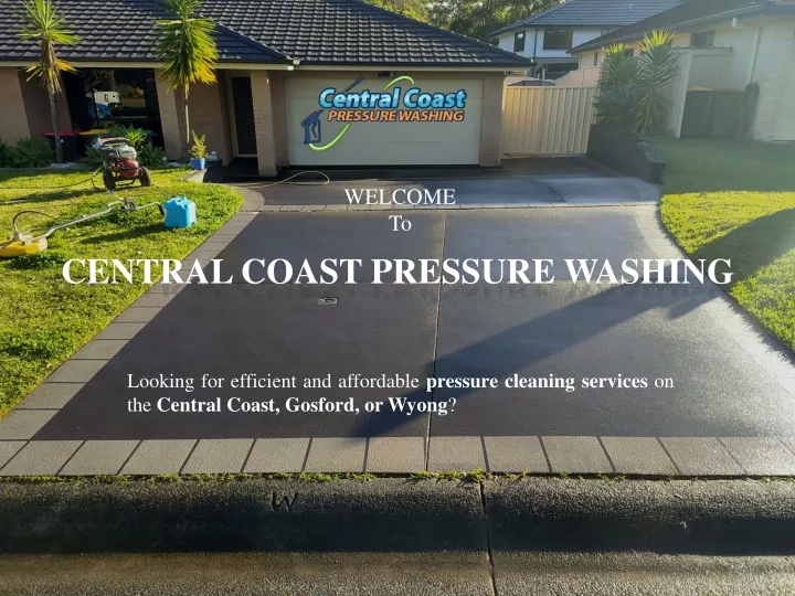 central coast pressure washing