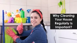 Why Cleaning Your House Regularly Is Important?