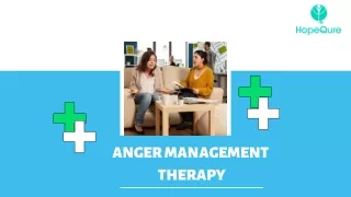 Anger Management Counseling Services