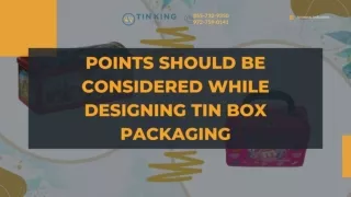 Get to Know More About Tin Box Packaging Design