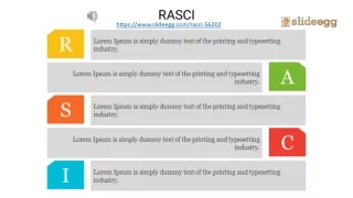 RASCI PPT Presentation