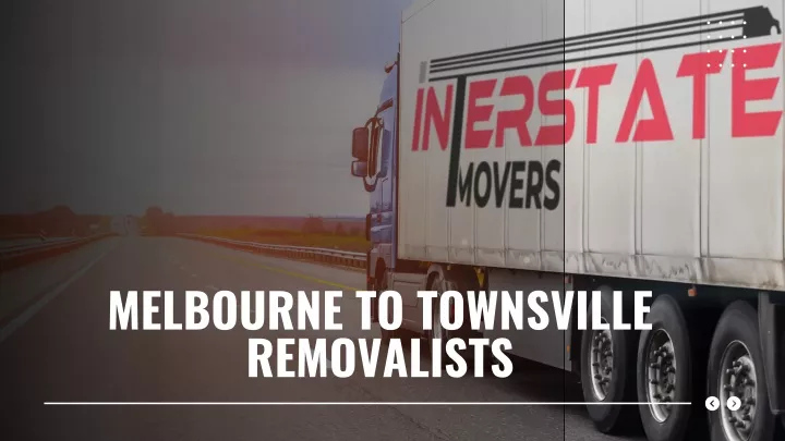 melbourne to townsville removalists
