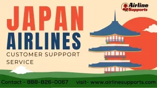 How do I contact the Japan Airlines customer support live person