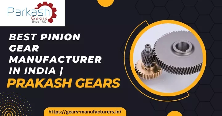 best pinion gear manufacturer in india