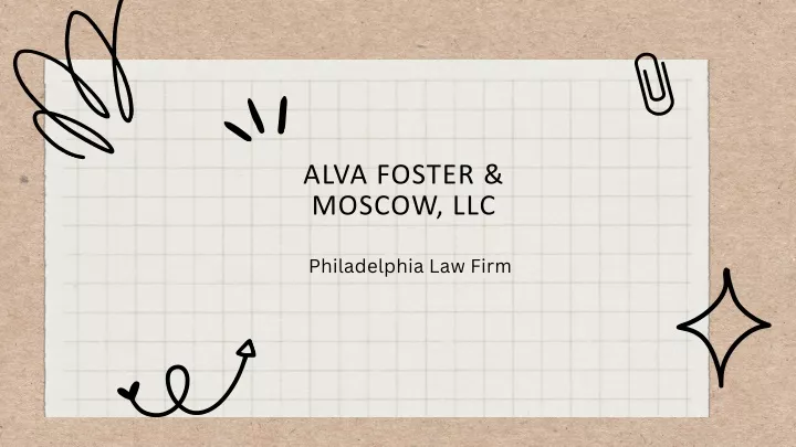 alva foster moscow llc