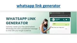 WhatsApp Link Generator: Create WhatsApp Link - Fonada