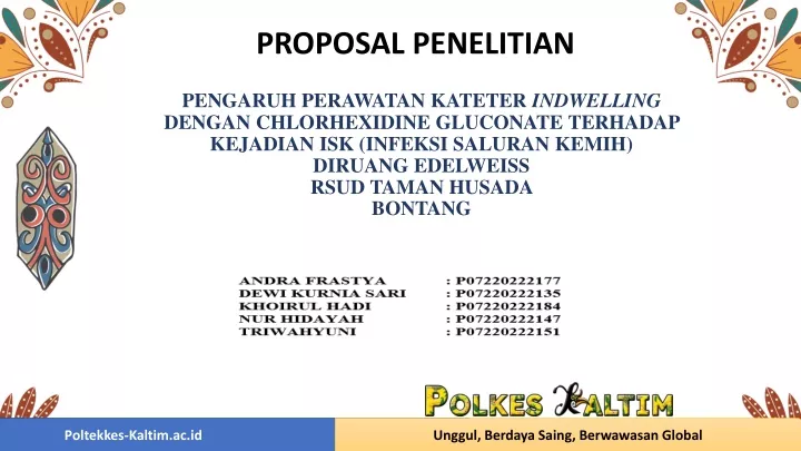 proposal penelitian