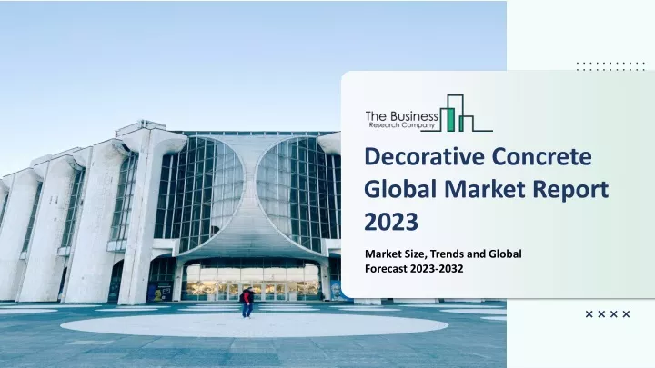 decorative concrete global market report 2023