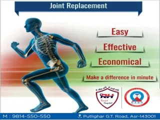 Knee Repalcement at Best Orthopaedic Hospital In Amritsar, Ranjit Hospital, Amritsar