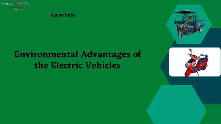 environmental advantages of the electric vehicles