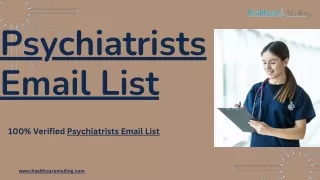 psychiatrists email list