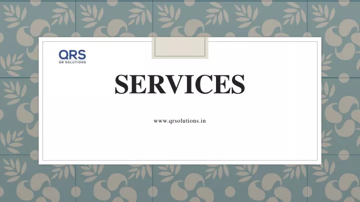 services