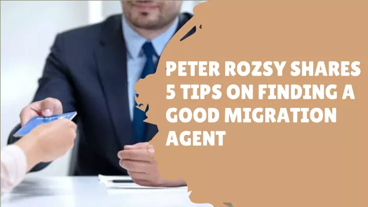 peter rozsy shares 5 tips on finding a good