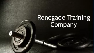 Renegade Training Company