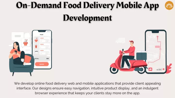 we develop online food delivery web and mobile