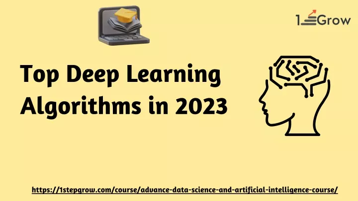 top deep learning algorithms in 2023