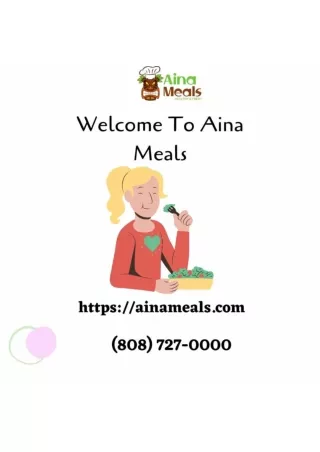 Aina Meals - Fresh Meal delivery service in Hawaii