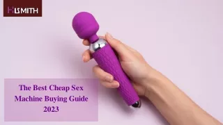 The Best Cheap Sex Machine Buying Guide 2023