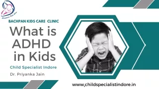 Contact with Best Child Specialist Indore - Dr. Piyanka Jain