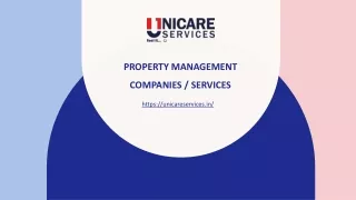property management companies 2023 - unicare services