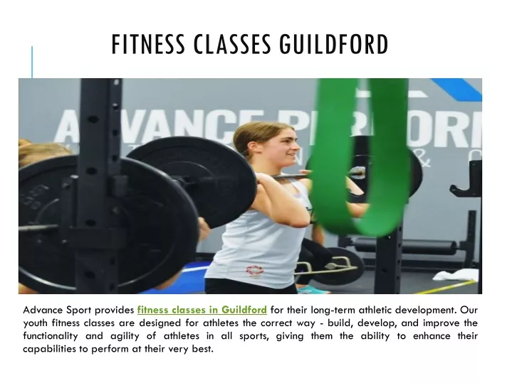 fitness classes guildford