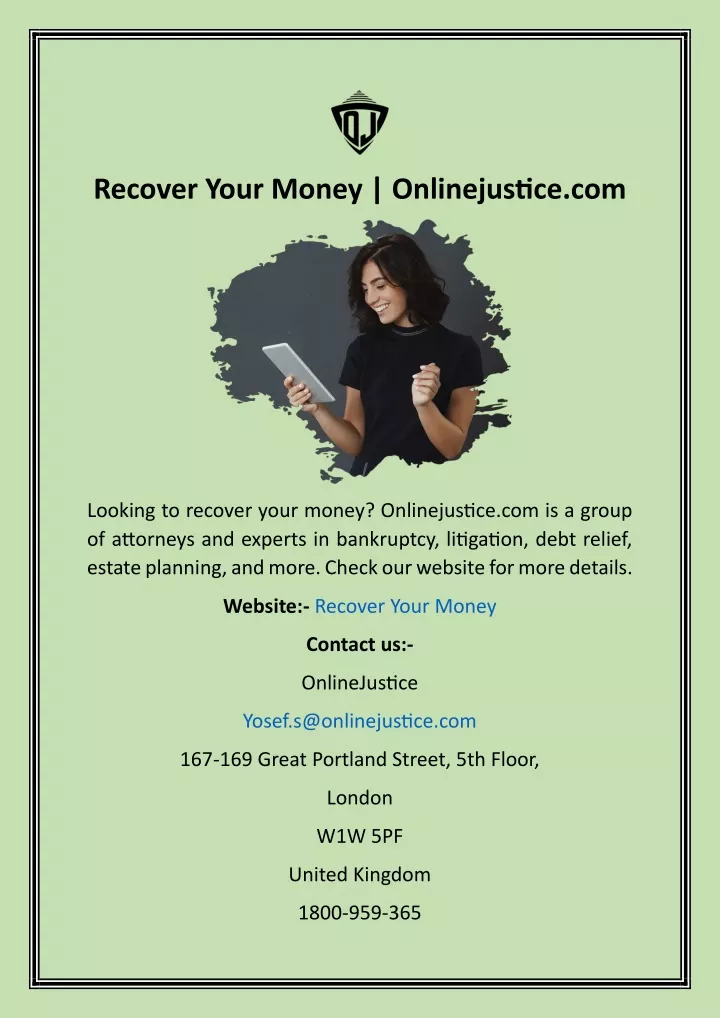 recover your money onlinejustice com