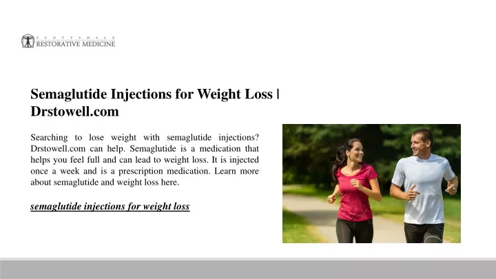 semaglutide injections for weight loss drstowell