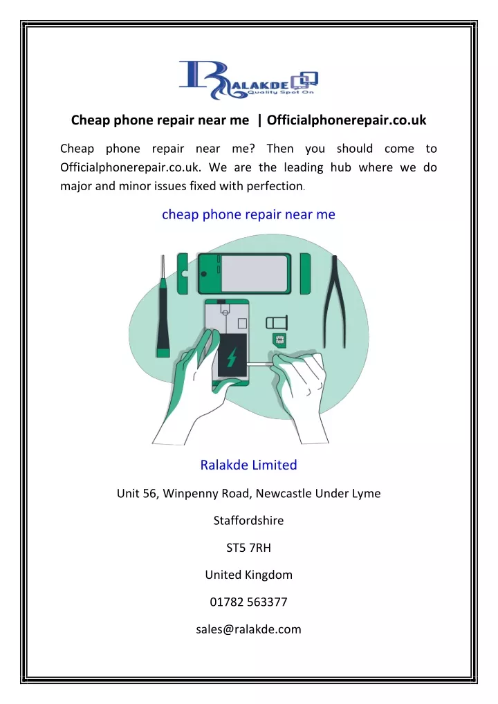 cheap phone repair near me officialphonerepair