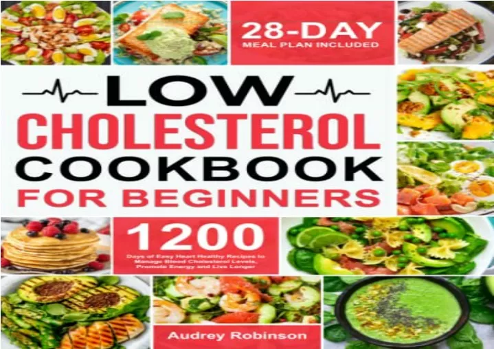 pdf low cholesterol cookbook for beginners 1200