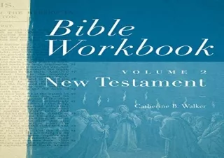 download Bible Workbook, Volume 2 -- New Testament full