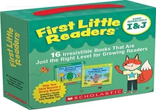 download First Little Readers: Guided Reading Levels I & J (Parent Pack): 16 Irr