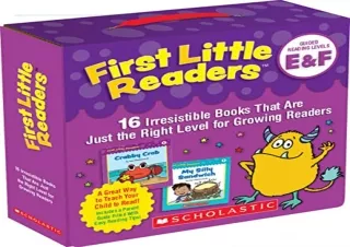 [DOWNLOAD PDF] First Little Readers: Guided Reading Levels E & F (Parent Pack):