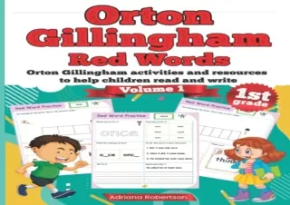 PDF Orton Gillingham Red Words. Orton Gillingham activities and resources to hel