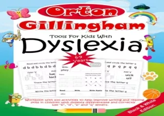 download Orton Gillingham Tools For Kids With Dyslexia. Workbook with 100 activi