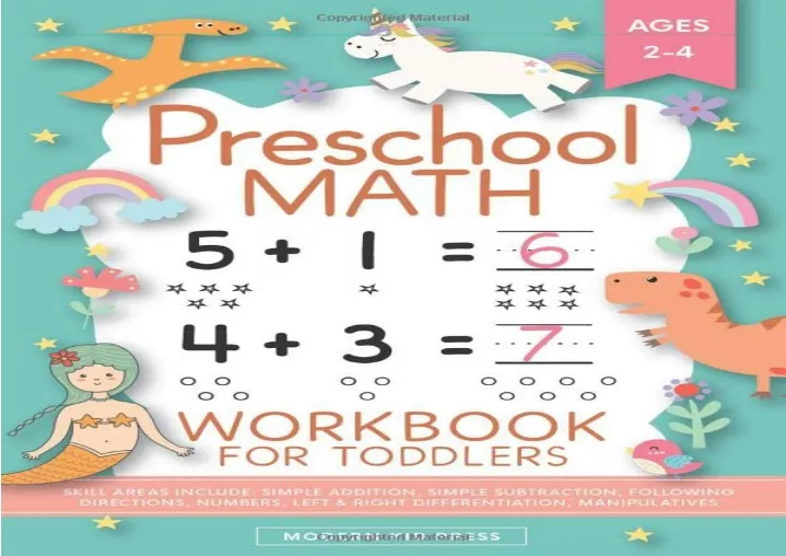 download preschool math workbook for toddlers