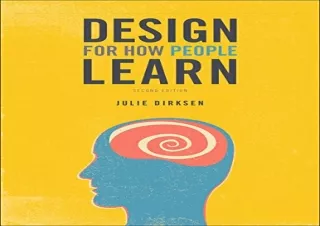 [DOWNLOAD PDF] Design for How People Learn (Voices That Matter) full