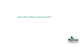 Get Best Landscaping Services through Marion landscaping
