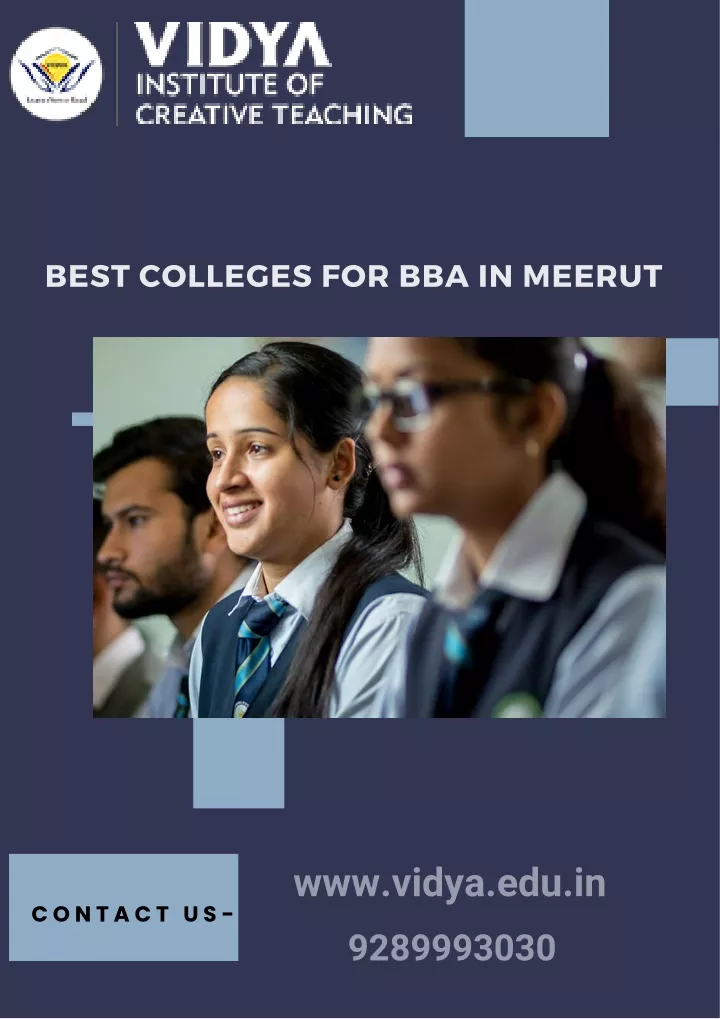 best colleges for bba in meerut