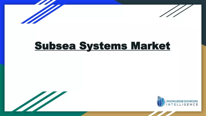 subsea systems market